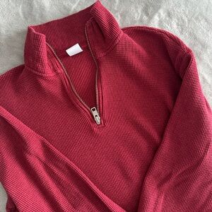 TNA Waffle Quarter Zip